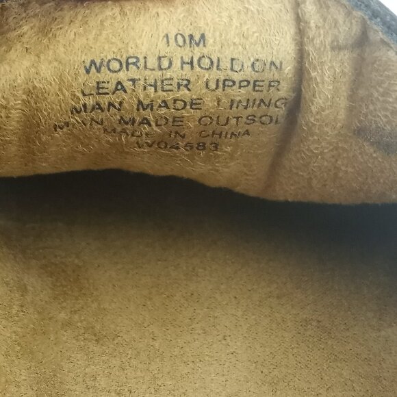 Kenneth Cole Reaction World Hold On Brown Leather Driving Moccasins Loafers - Picture 7 of 11